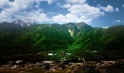 南アルプスの大自然が育んだおいしい水に満ちた場所