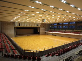 プロバスケットボールチーム、滋賀レイクスターズの試合にも使われる大競技場