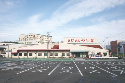 多彩なえびせんべいが勢ぞろい