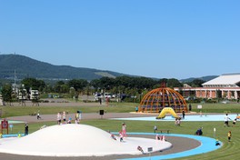 オホーツク流氷公園の海と大地の遊び場