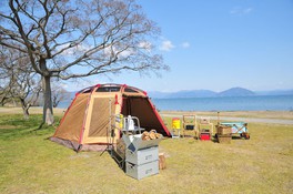 琵琶湖北湖の自然豊かな眺望をゆったりと満喫