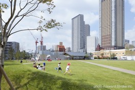 元々は造幣局があった場所が、2020年に公園に生まれ変わった