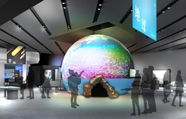 リニューアルオープン後の展示場イメージ