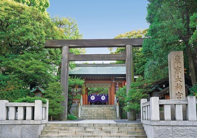 「東京のお伊勢さま」と称され親しまれている神社