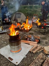 本格的なキャンプが堪能できる