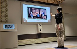ARコーナーの展示の様子