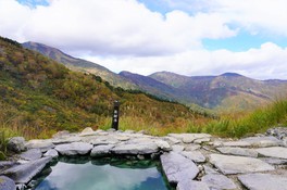 絶景を眺めながらの露天風呂