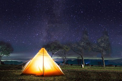 星のきれいなキャンプ場