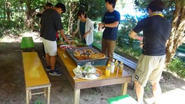手ぶらプランと食材持ち込みプランがある