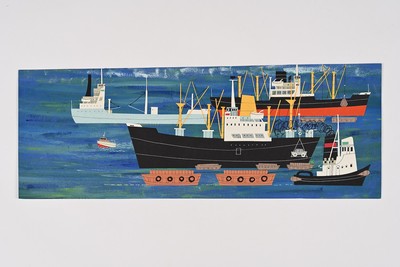 柳原良平没後10年 企画展「柳原良平をかたちづくるものー船