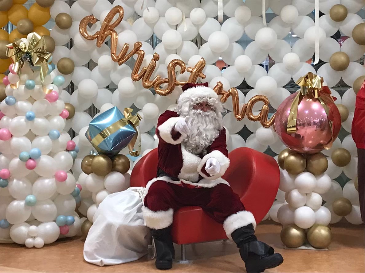 サンタさんと写真撮影会(四條畷)